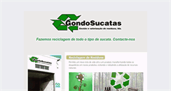 Desktop Screenshot of gondosucatas.com
